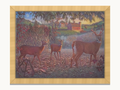 Whitetail Deer at the Farm – 3D Lenticular Art