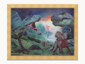 Prehistoric Dinosaur Showdown – 3D Lenticular Art