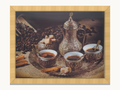 Ornate Coffee Service Still Life – 3D Lenticular Art