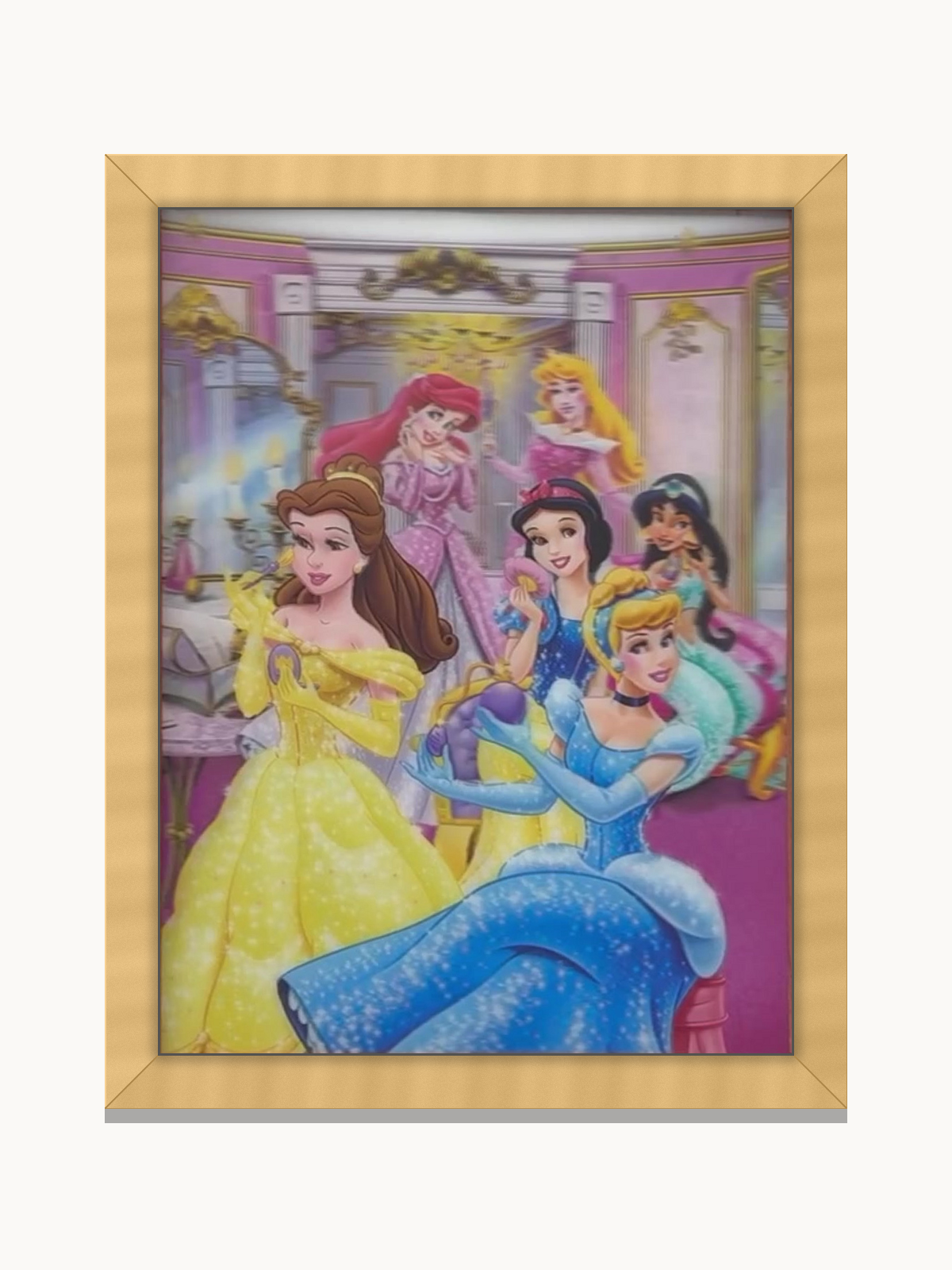 Fairytale Princess Gathering – 3D Lenticular Art