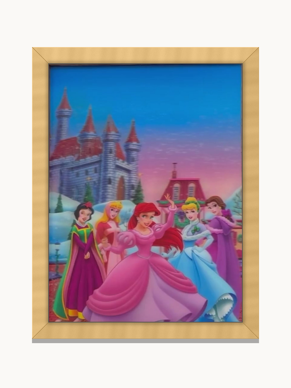 Princess Castle Celebration – 3D Lenticular Art