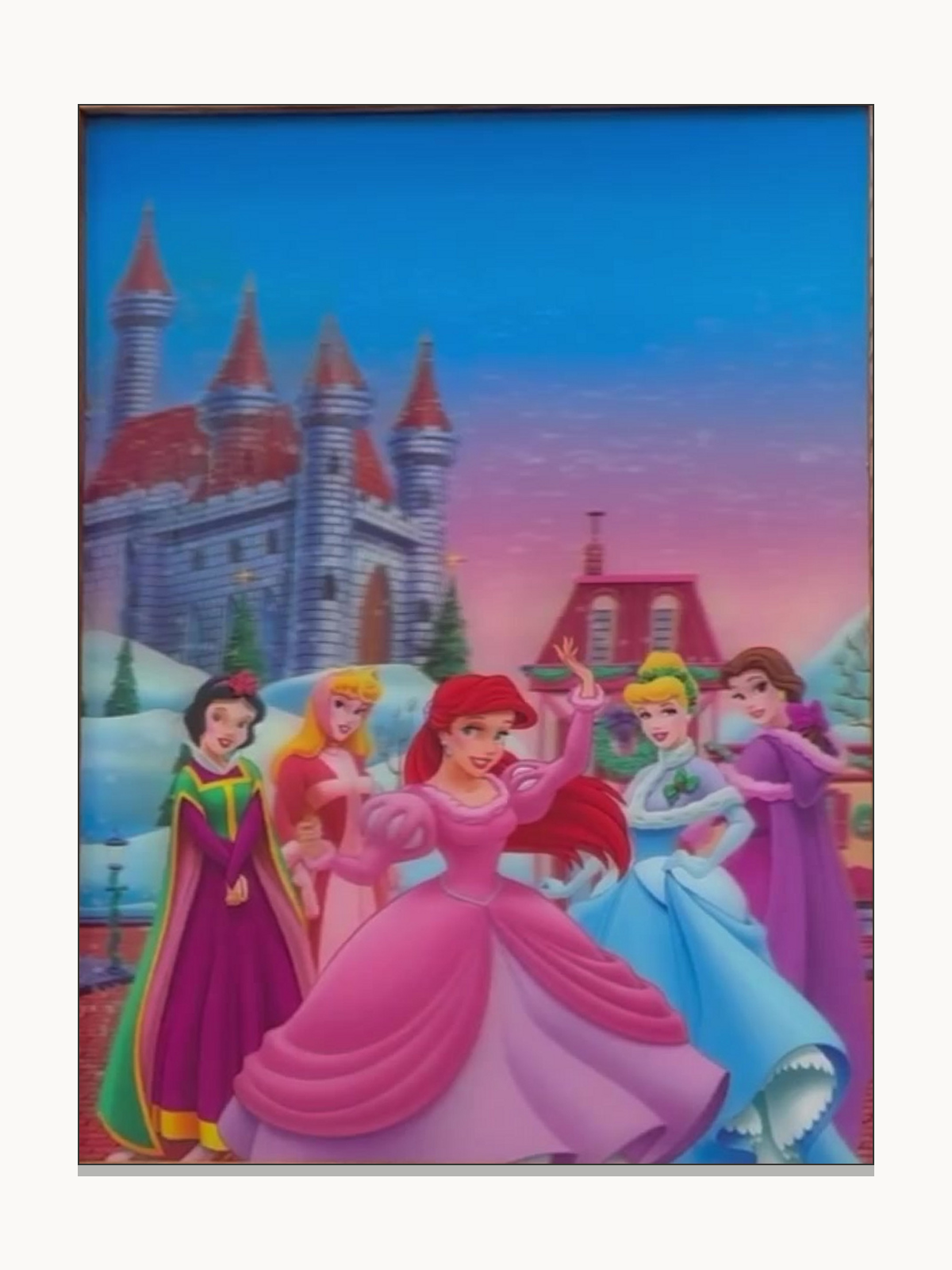 Princess Castle Celebration – 3D Lenticular Art