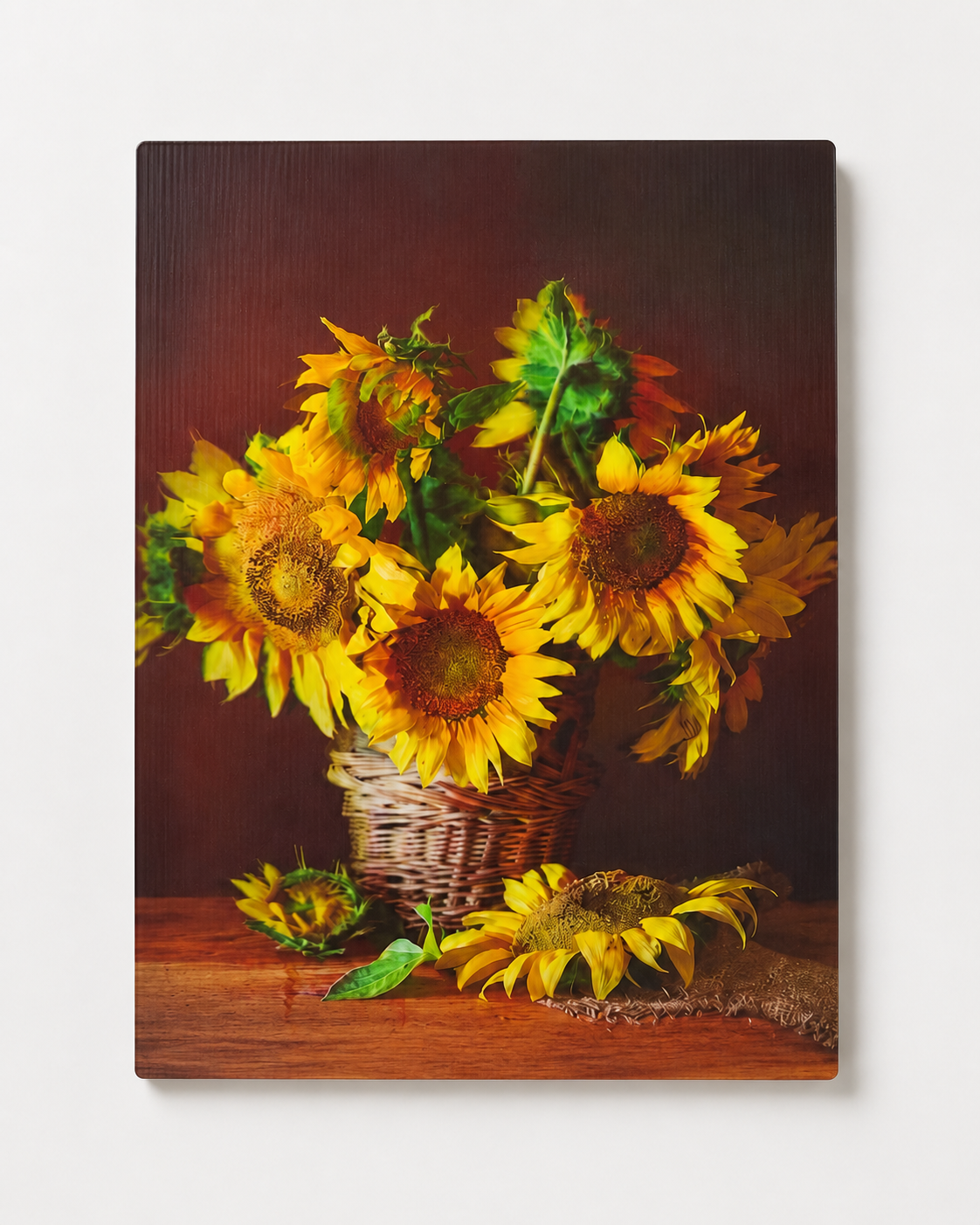 Sunflower Bouquet – 3D Lenticular Art