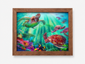 Tropical Fish and Coral Reef – 3D Lenticular Art