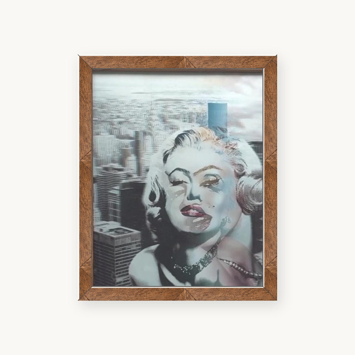 Classic Blonde Hollywood Portrait II – 3D Lenticular Art