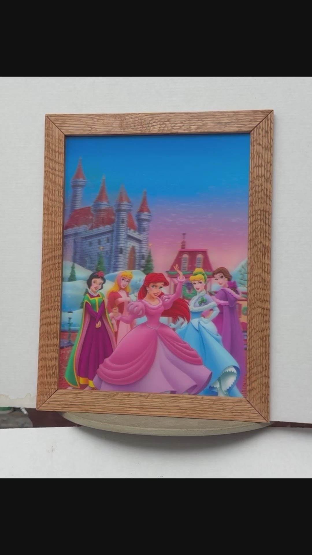 Princess Castle Celebration – 3D Lenticular Art