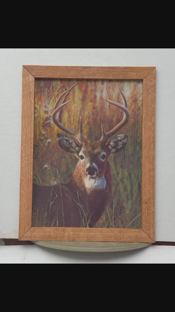 Majestic Buck Portrait II 3D lenticular artwork preview
