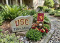 USC Trojans fan stone handcrafted engraved stone